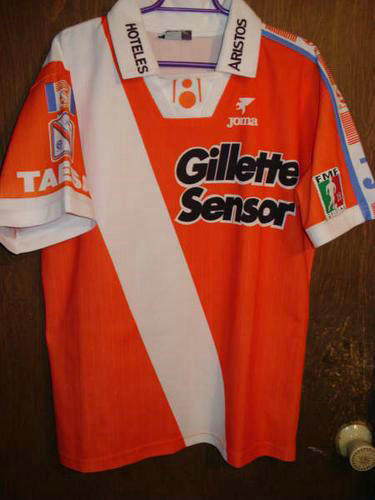 maillots cf puebla exterieur 1996-1997 rétro