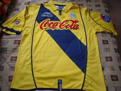 maillots cf puebla exterieur 2004-2005 rétro