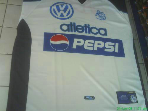 maillots cf puebla gardien 1999-2000 rétro