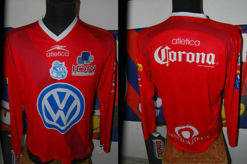 maillots cf puebla gardien 2010-2011 rétro