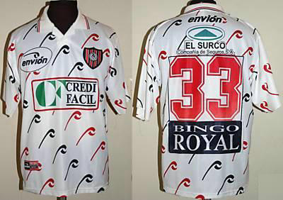 maillots chacarita juniors exterieur 1999-2000 pas cher