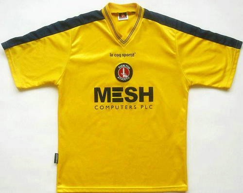 maillots charleston battery exterieur 1999-2000 rétro