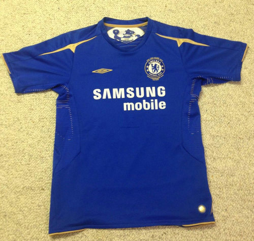 maillots chelsea fc domicile 2005-2006 rétro