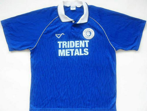 maillots chester city domicile 1991-1992 rétro