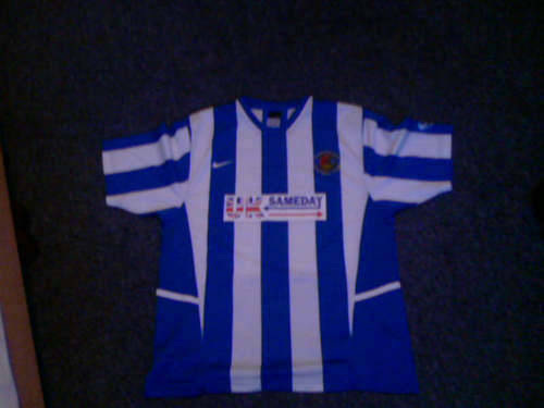 maillots chester city domicile 2005-2007 rétro