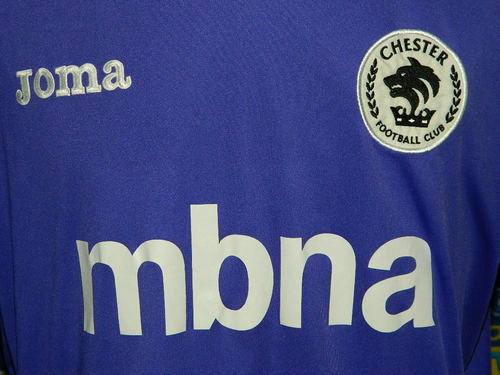 maillots chester city domicile 2010-2011 rétro