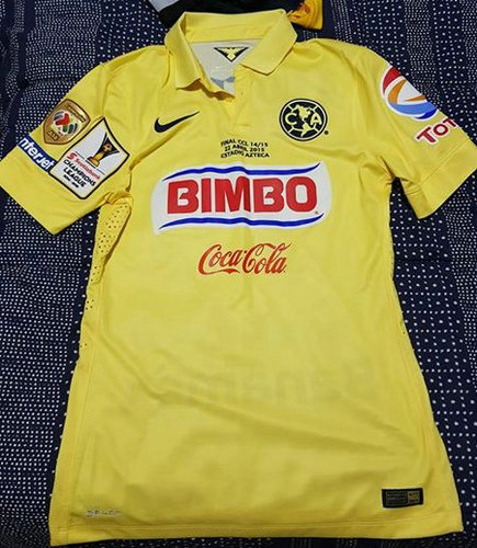 maillots club américa domicile 2014-2015 rétro