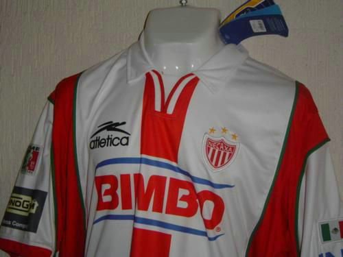 maillots club necaxa domicile 2003 rétro