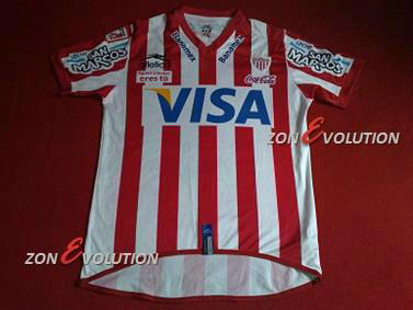 maillots club necaxa domicile 2006 rétro