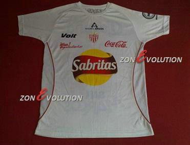 maillots club necaxa domicile 2008 rétro