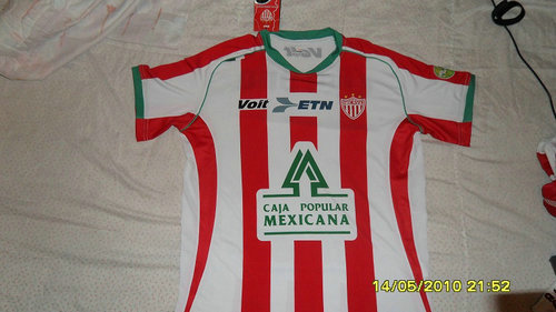 maillots club necaxa domicile 2010 rétro