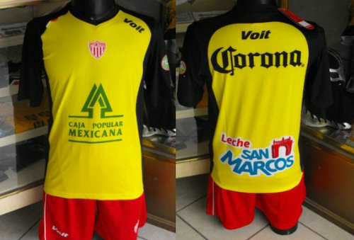 maillots club necaxa gardien 2009-2010 rétro