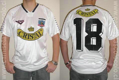 maillots colo-colo domicile 1993 rétro