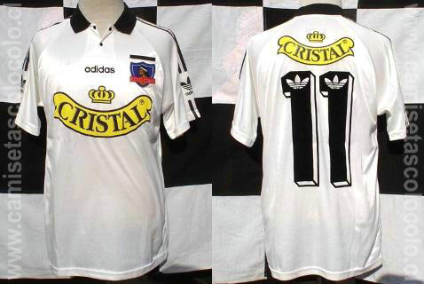 maillots colo-colo domicile 1994 rétro