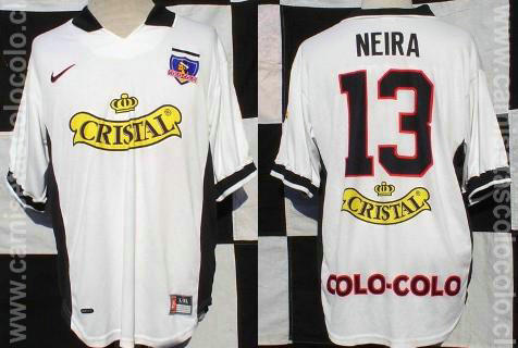 maillots colo-colo domicile 1997-1998 rétro