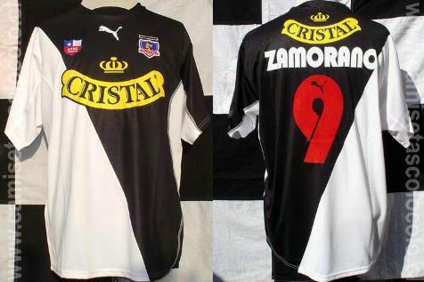 maillots colo-colo domicile 2003 rétro