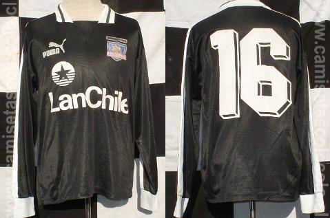 maillots colo-colo exterieur 1989 rétro