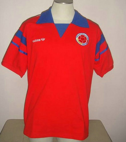 maillots colombie domicile 1988-1989 rétro