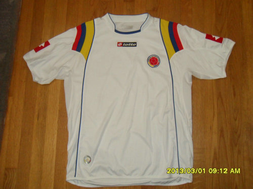 maillots colombie third 2009-2010 rétro