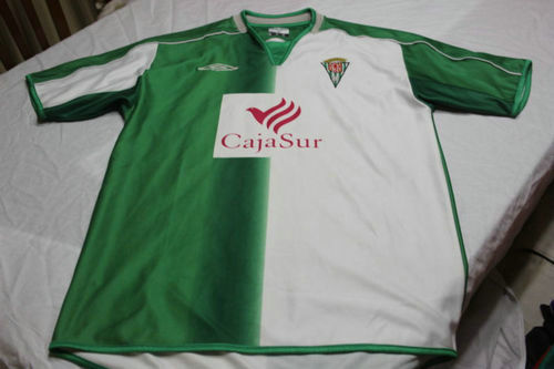 maillots cordoue cf domicile 2005-2006 pas cher