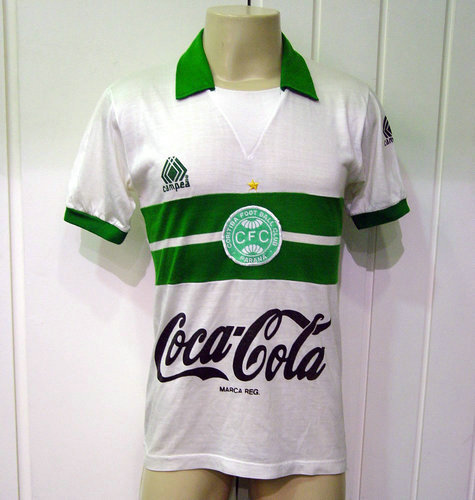 maillots coritiba fc domicile 1989-1990 rétro