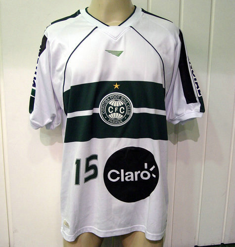 maillots coritiba fc domicile 2004 rétro