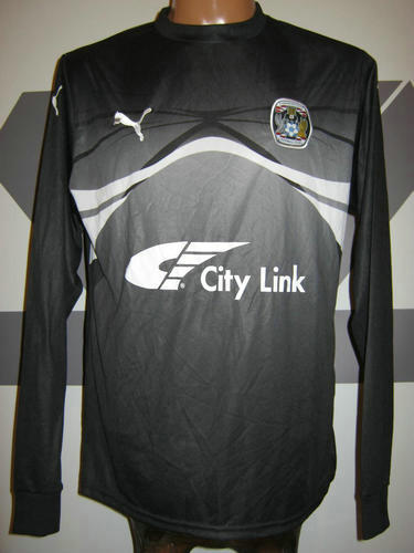 maillots coventry city fc gardien 2010-2011 rétro