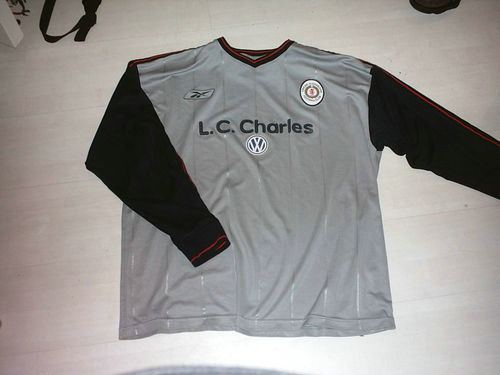 maillots crewe alexandra fc exterieur 2003-2004 rétro