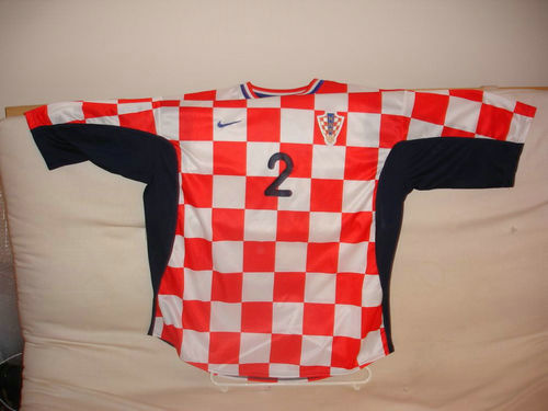 maillots croatie domicile 2000-2001 rétro