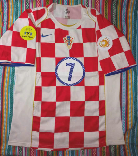 maillots croatie domicile 2004-2006 rétro