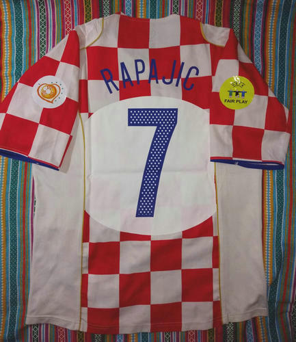 maillots croatie domicile 2004-2006 rétro