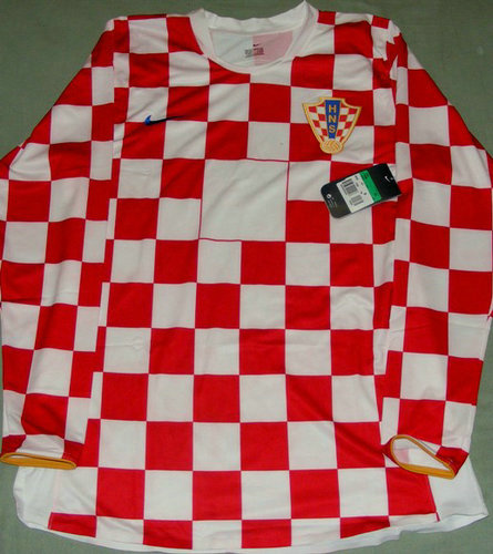 maillots croatie domicile 2006-2008 rétro