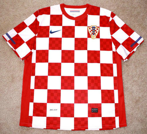 maillots croatie domicile 2009-2010 rétro