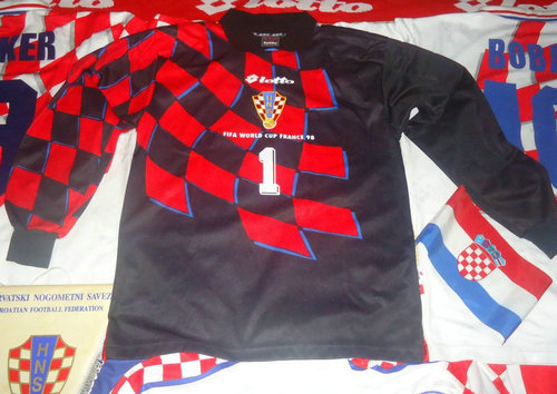 maillots croatie gardien 1998-1999 rétro