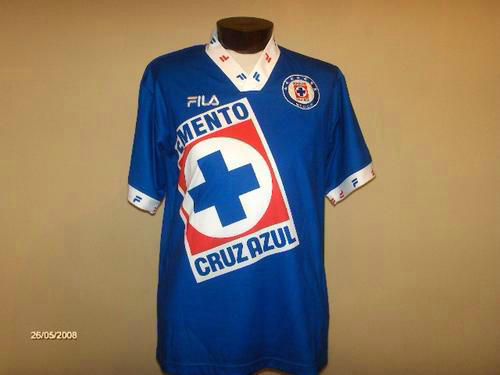 maillots cruz azul domicile 1997 rétro