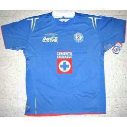 maillots cruz azul domicile 2005-2006 rétro