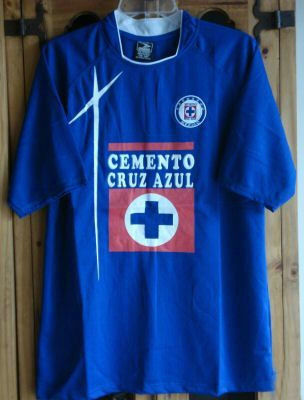 maillots cruz azul domicile 2005 rétro