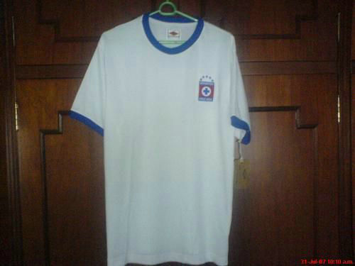 maillots cruz azul réplique 1977 rétro