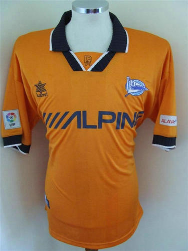 maillots deportivo alavés exterieur 2001-2002 rétro