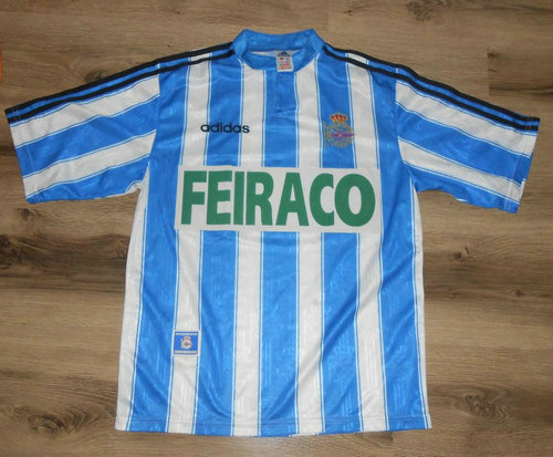 maillots deportivo la corogne domicile 1996-1998 pas cher