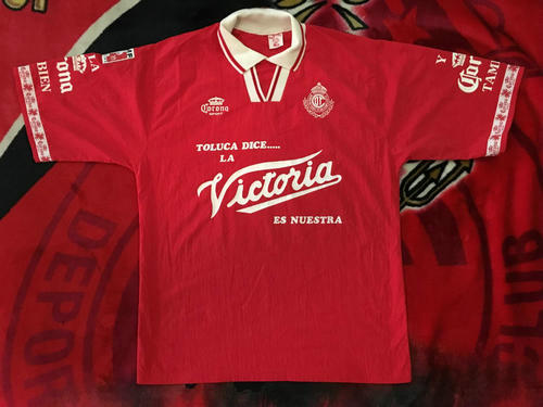 maillots deportivo toluca domicile 1994-1995 pas cher