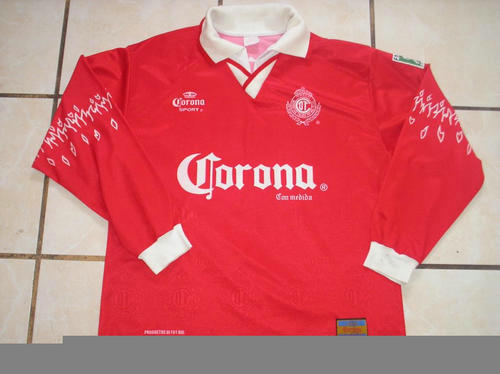 maillots deportivo toluca domicile 1996-1998 pas cher