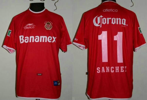 maillots deportivo toluca domicile 2003 pas cher