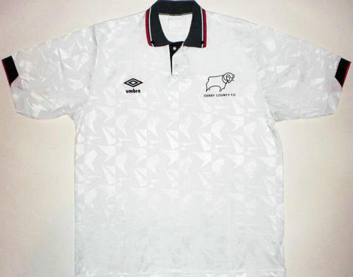 maillots derby county fc domicile 1990-1991 pas cher