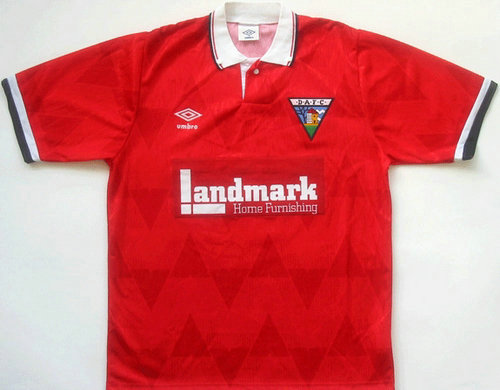 maillots dunfermline athletic exterieur 1991-1992 rétro