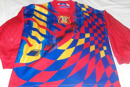 maillots écosse gardien 1996 rétro