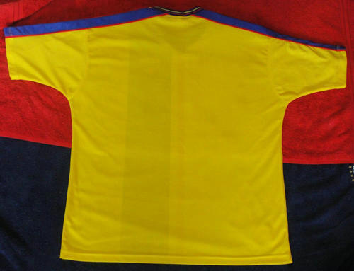 maillots équateur domicile 1998-2001 rétro