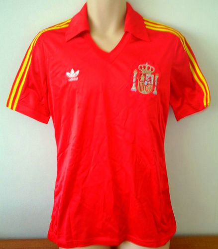 maillots espagne domicile 1982 rétro