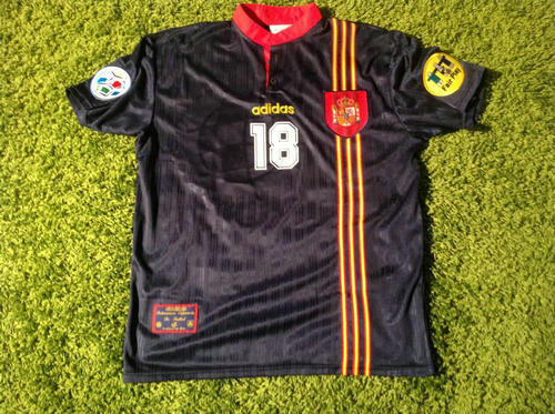 maillots espagne exterieur 1996-1998 rétro