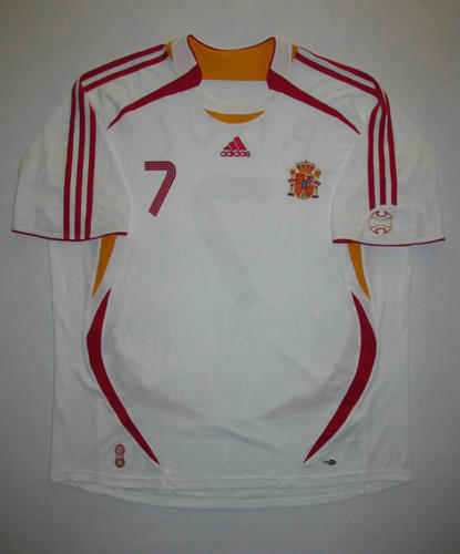 maillots espagne exterieur 2006-2007 rétro